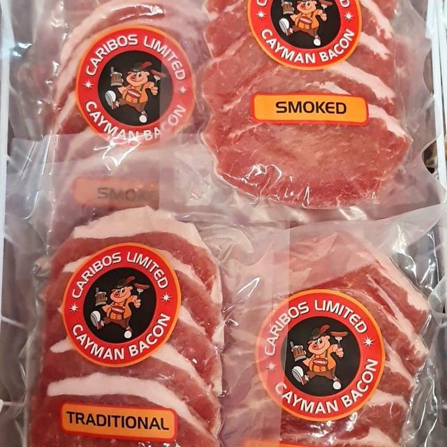 Smoked and traditional bacon packs